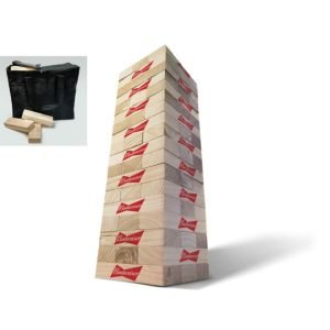 Custom Giant Topple Tower with Case